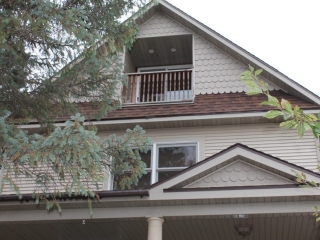 The house