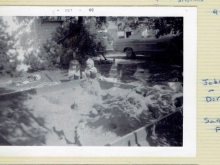 Sand Box Creation 1966-Jodi and Doris