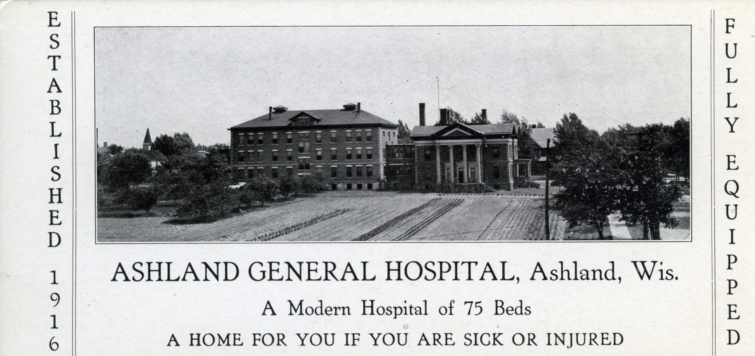 Ashland General Hospital 1916
