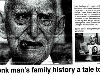 Great Uncle Ray Borens - 1999 &ndash; The Pantagraph