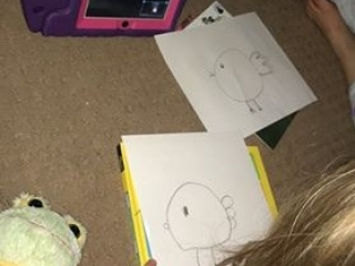 Kori Compton &ndash; Step-by-step - Learning how to draw a bird